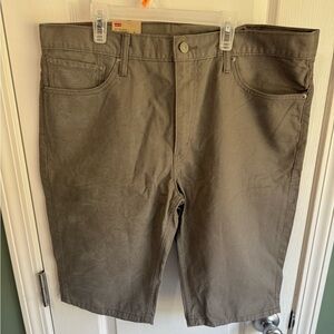 Levi's‎ Men's Gray Shorts size 38 topographic